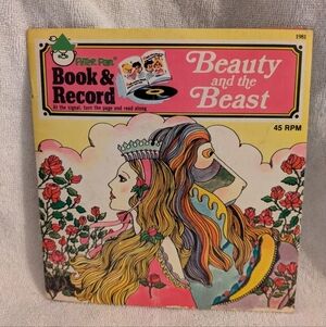 Peter Pan Beauty and the Beast Book & Record